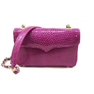 Petite Chain Bag in Fuchsia